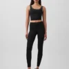 Legginsy GapFit Smooth z wysokim stanem