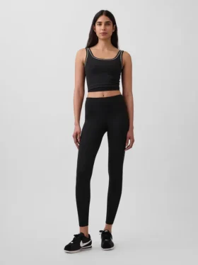 Legginsy GapFit Smooth z wysokim stanem
