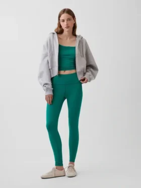 Legginsy GapFit Smooth z wysokim stanem
