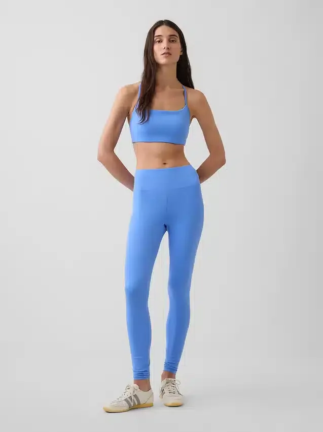 Legginsy GapFit Smooth z wysokim stanem