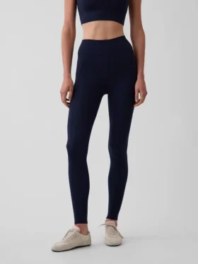 Legginsy GapFit Smooth z wysokim stanem