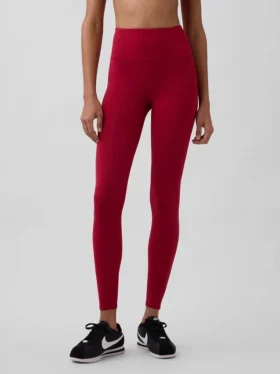 Legginsy GapFit Smooth z wysokim stanem