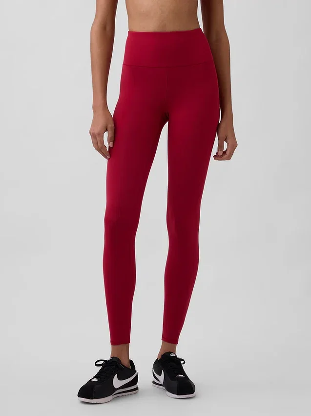 Legginsy GapFit Smooth z wysokim stanem