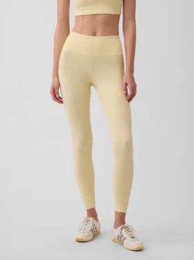 Legginsy GapFit Smooth z wysokim stanem