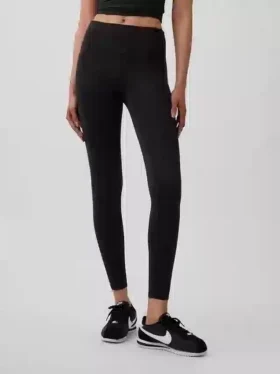 Legginsy GapFit Smooth z wysokim stanem