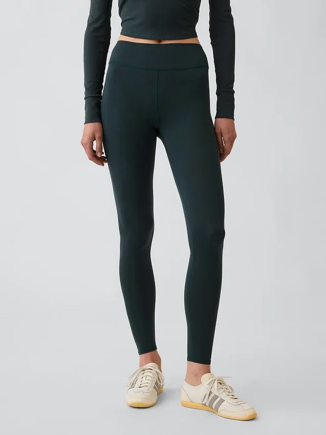 Legginsy GapFit Smooth z wysokim stanem