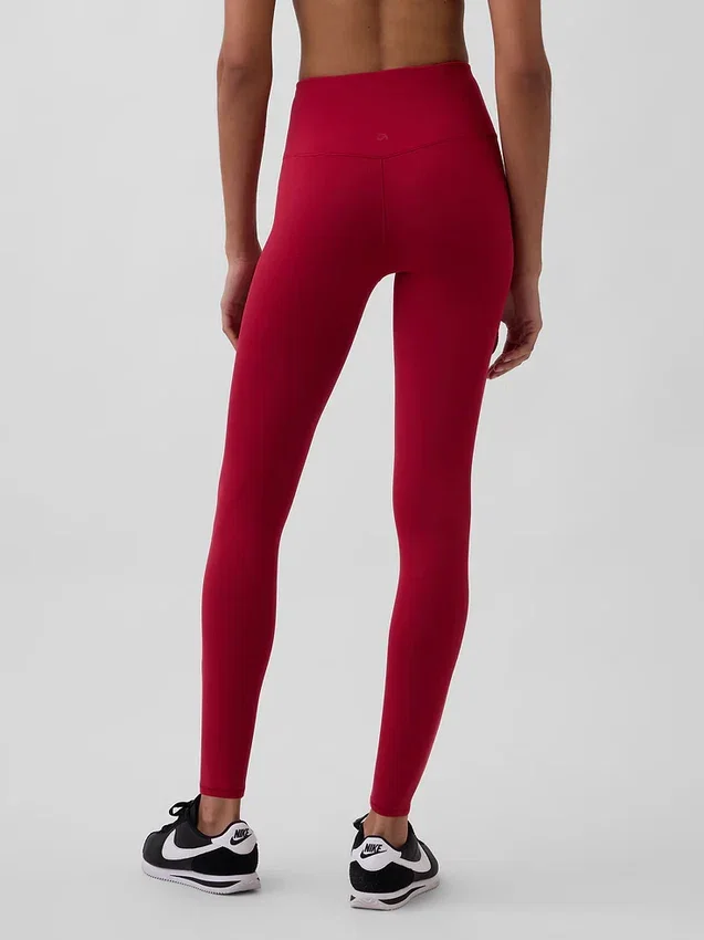 Legginsy GapFit Smooth z wysokim stanem