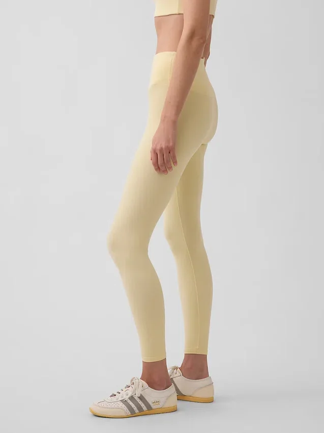 Legginsy GapFit Smooth z wysokim stanem