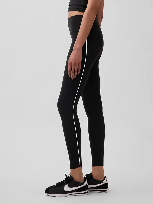 Legginsy GapFit Smooth z wysokim stanem