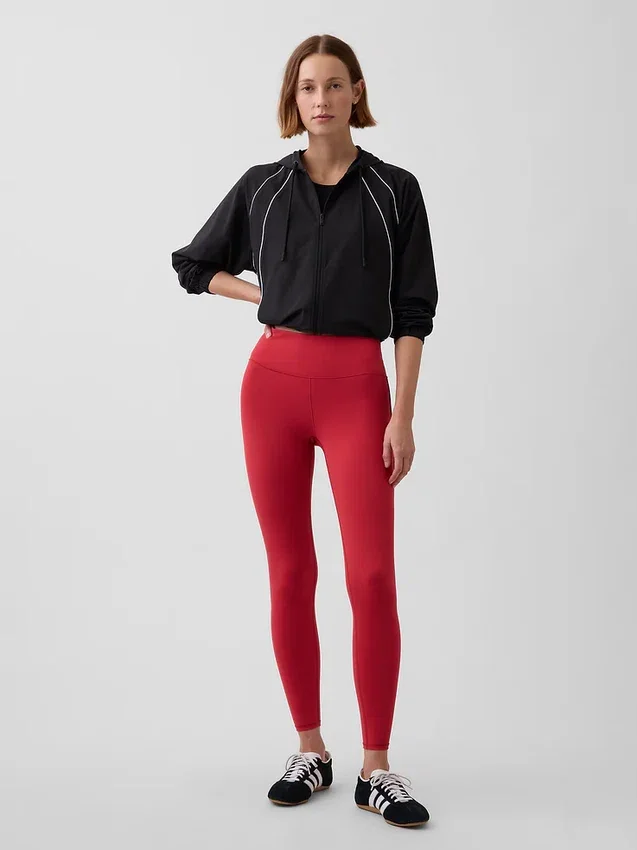 Legginsy GapFit Smooth z wysokim stanem