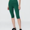 Legginsy GapFit Smooth z wysokim stanem i skróconymi nogawkami