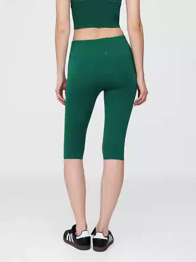 Legginsy GapFit Smooth z wysokim stanem i skróconymi nogawkami