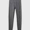 Legginsy GapFit Smooth z wysokim stanem z dzianiny dżersejowej