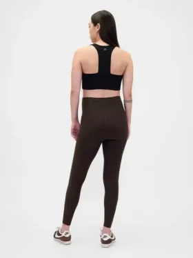 Legginsy odzieży ciążowej na co dzień z pełnym panelem
