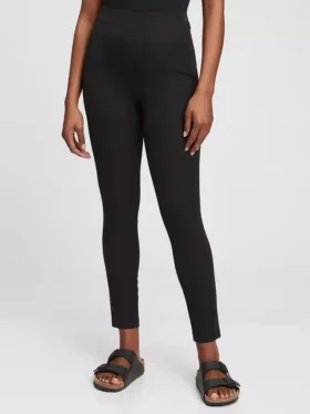 Legginsy z wysokim stanem z dwukierunkowego materiału elastycznego