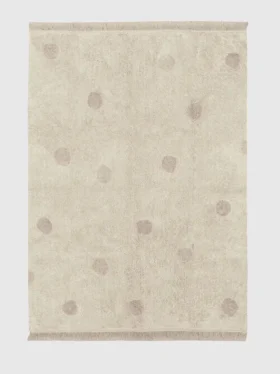 Lorena Canals – dywanik nadający się do prania „Hippy Dots Vintage Nude”