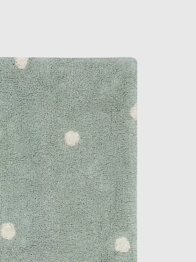 Lorena Canals Dywanik nadający się do prania Mini Dot Blue Sage