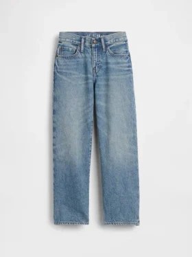 Luźne jeansy dla dzieci w stylu lat 90.