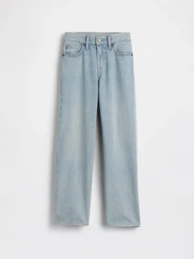 Luźne jeansy dla dzieci w stylu lat 90.
