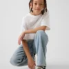 Luźne jeansy dla dzieci w stylu lat 90.