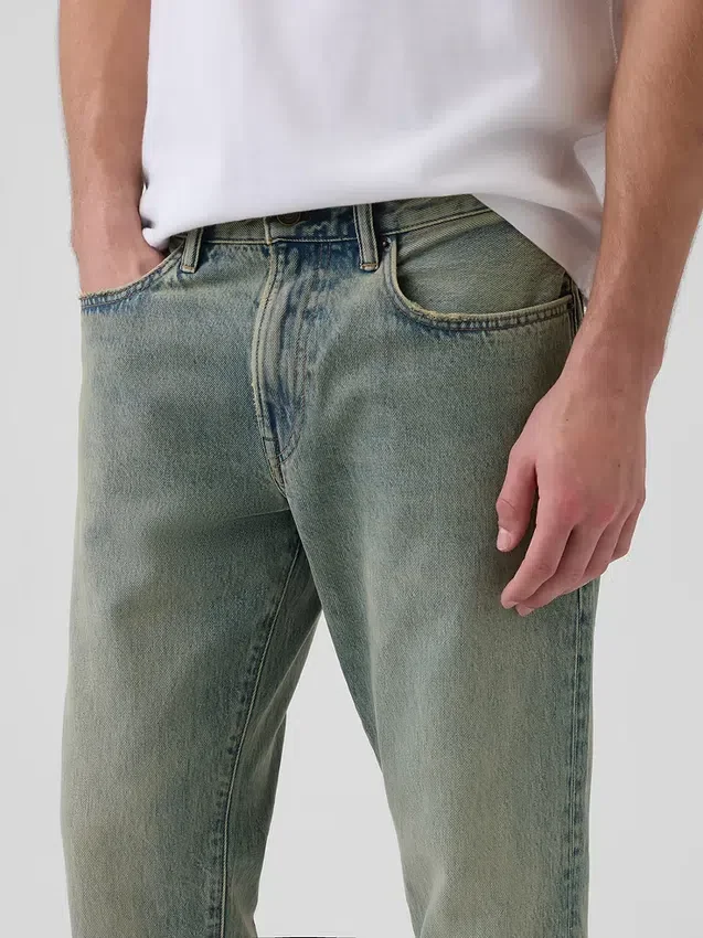 Luźne Jeansy o prostym kroju