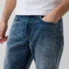 Luźne Jeansy o prostym kroju