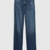 Luźne jeansy w stylu lat 90. dla nastolatków