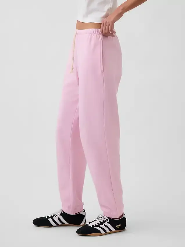 Luźne spodnie dresowe z miękkiej frotte Vintagesoft