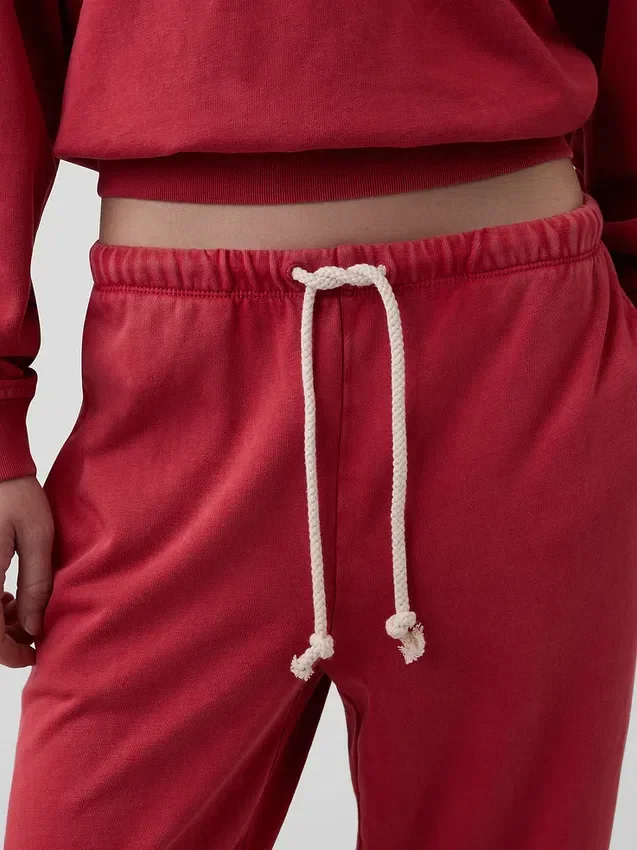 Luźne spodnie dresowe z miękkiej frotte Vintagesoft