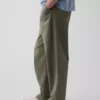 Luźne spodnie khaki