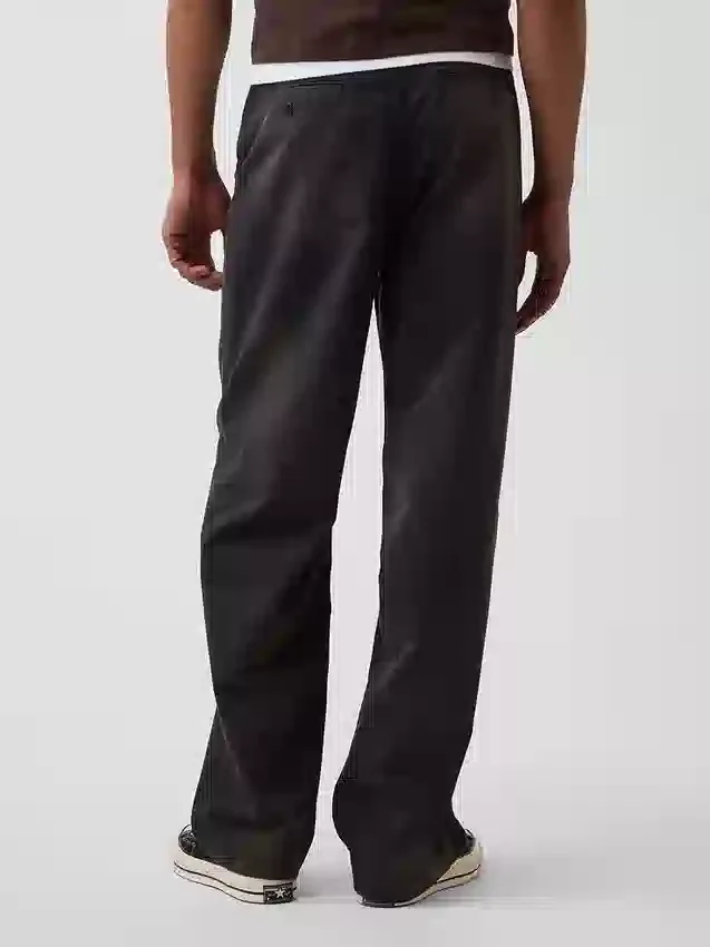 Luźne spodnie khaki