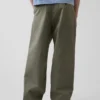 Luźne spodnie khaki