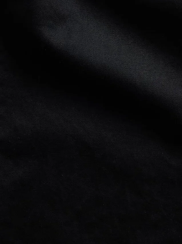 Luźne spodnie o prostym kroju z lnu i bawełny