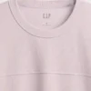 Luźny T-shirt z pikowanej bawełny