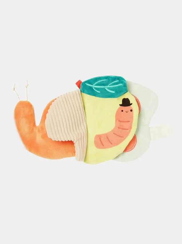 Miękka książeczka sensoryczna „Silly Snail”