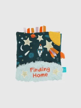 Miękka książeczka z efektem szelestu „Little Rocket Finds Home”