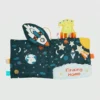 Miękka książeczka z efektem szelestu „Little Rocket Finds Home”