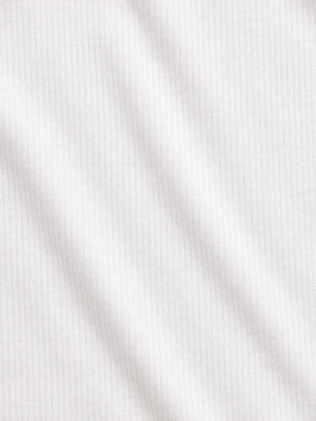 Mini koszulka piżamowa z koronkową lamówką
