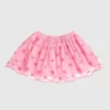 Mini spódniczka tutu „Sweet Wink” z cekinowymi serduszkami