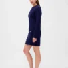 Mini sukienka sweterkowa z dzianiny typu cable-knit z serii CashSoft