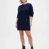 Mini sukienka sweterkowa z dzianiny typu cable-knit z serii CashSoft
