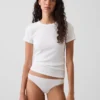 Najdelikatniejsze bikini z elastycznej bawełny organicznej z koronkową lamówką