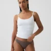 Najdelikatniejsze bikini z elastycznej bawełny organicznej z koronkową lamówką