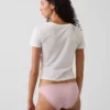 Najdelikatniejsze bikini z elastycznej bawełny organicznej z koronkową lamówką