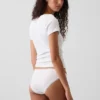 Najdelikatniejsze bikini z elastycznej bawełny organicznej z koronkową lamówką