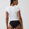 Najdelikatniejsze bikini z elastycznej bawełny organicznej z koronkową lamówką