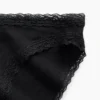 Najdelikatniejsze bikini z elastycznej bawełny organicznej z koronkową lamówką