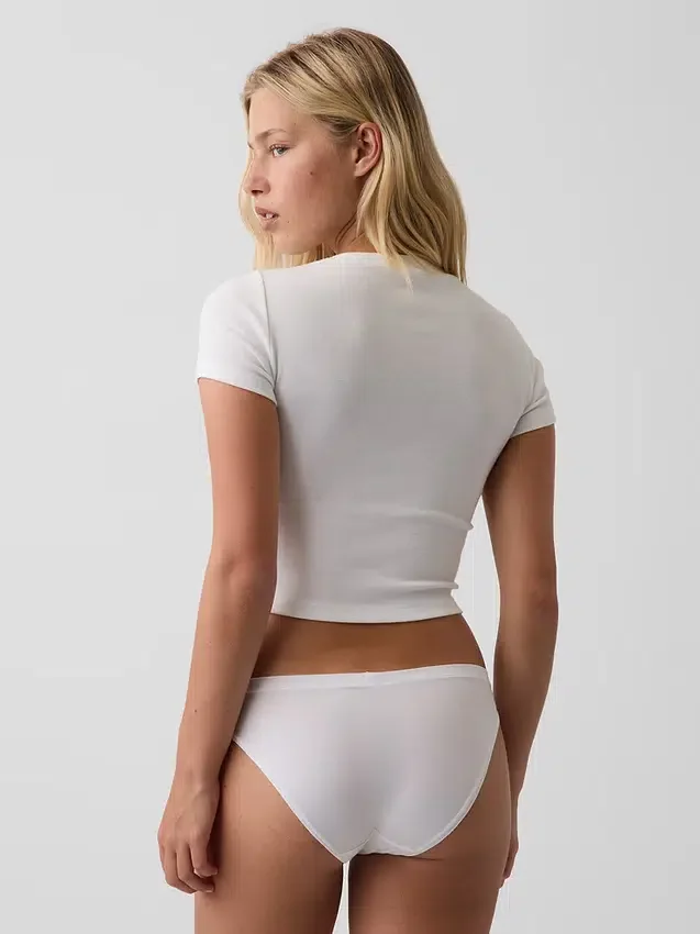 Najdelikatniejsze majtki typu bikini z modalu