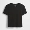 Najdelikatniejszy modalny T-shirt piżamowy z ściągaczem