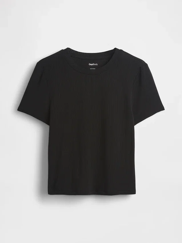 Najdelikatniejszy modalny T-shirt piżamowy z ściągaczem